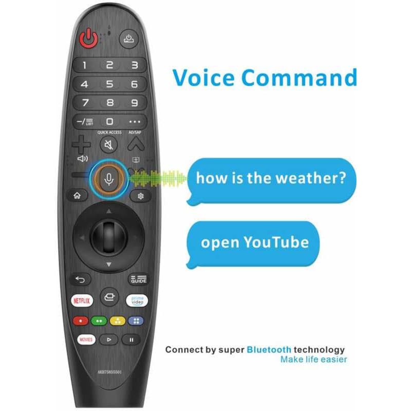 Akb De Voz75855501 Com Função De Ponteiro AN-MR20GA Magic Remote Repla , Para LG Smart TV UHD OLED QNED
