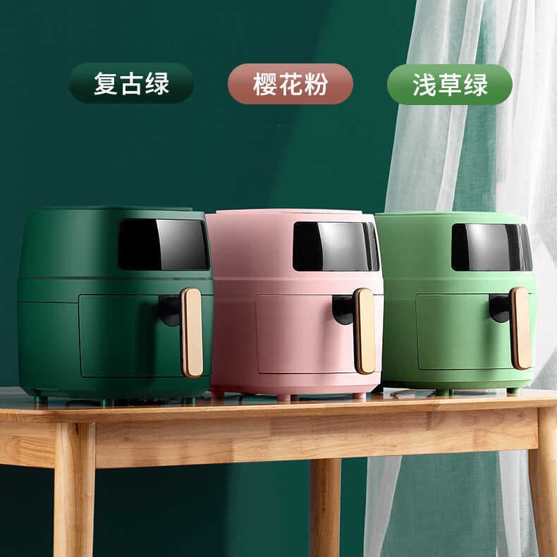 Exportar Inglês 110V-220V Smart 8L Fritadeira de Ar Multifuncional Fritadeira Elétrica Doméstica Comércio Exterior