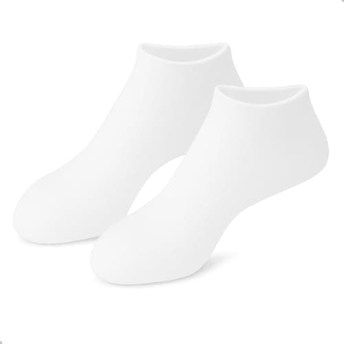 Meia Para Hidratação dos Pés Rachados Ressecados Reutilizável Uso Diário de 20 a 30 Minutos com Creme Hidratante De Sua Preferencia Veste 34-39 Federal's Store (Rosa)