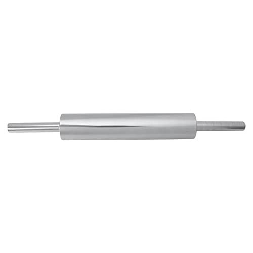 Mimo Style Rolo de Masssa de Aço Inoxidável 46cm. Para Todos os Tipos de Massa. Elegante, Eficiente, Resistente e Durável, indispensável para sua cozinha