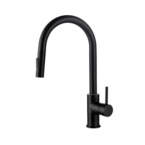 YESOP Torneira Para Cozinha Bancada Gourmet Monocomando Misturador Preto