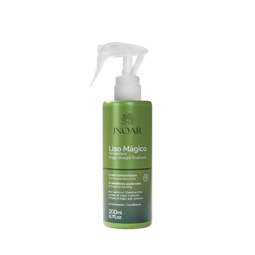 Inoar, Fluido Termoativado Inoar Liso Mágico, Efeito Liso Instantâneo, Proteção Térmica, Antifrizz, Sem Enxágue - 200ml