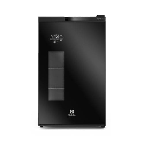 Electrolux Cervejeira Home Bar Electrolux Frost Free 100L Porta de Vidro Preta (EB100) 220V