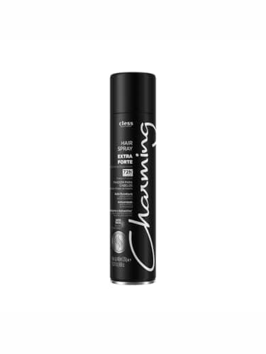CHARMING Hair Spray Fixador 400 Ml Black Unit Charming