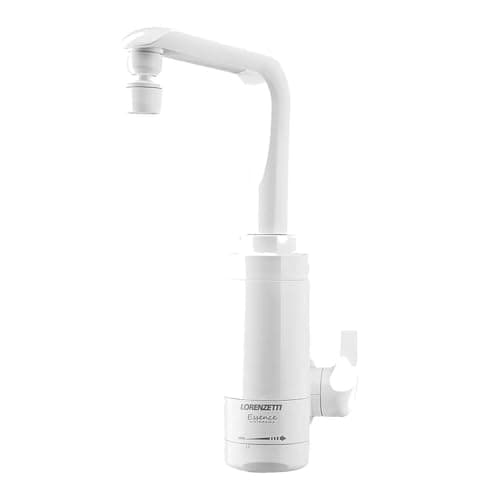 LORENZETTI Torneira Elétrica Essence Parede Eletrônica 5500W 220V~ Branco, 7551027