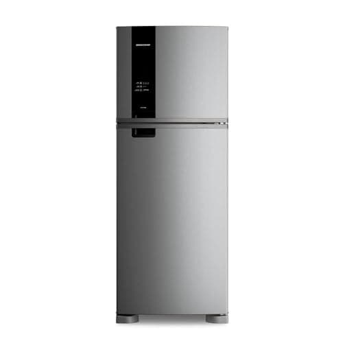 Geladeira Duplex Frost Free 461 Litros A+++ Cor Inox com Tecnologia Turbo Control e Fresh Box - BRM56FK 220v