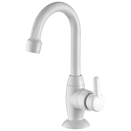 Torneira para Lavatório de Mesa Bica Alta Branca Lorenbric Branca