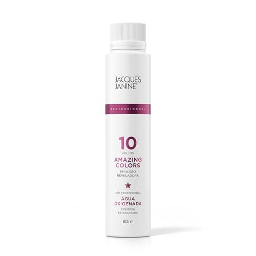 Jacque Janine Agua Oxigenada 10 Volume 80 Gramas