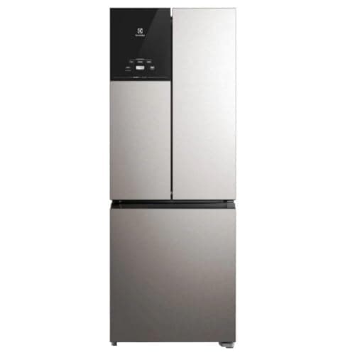Geladeira Electrolux Frost Free Inverter 480L Efficient AutoSense 3 Portas Inox Look (IM7S) 220V