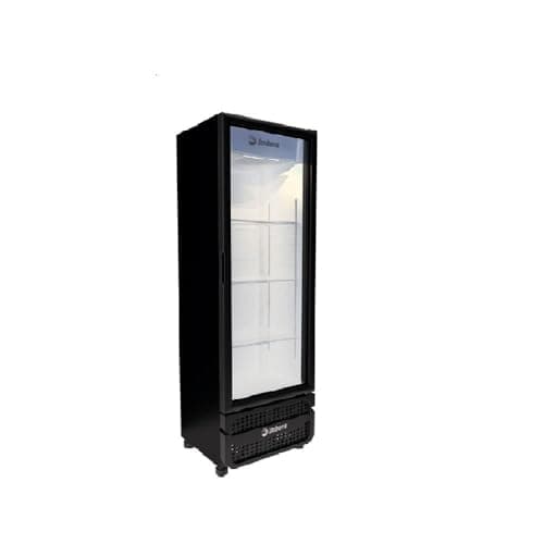 Expositor Vertical Imbera 485 Litros Inverter Porta de Vidro Preto VRS16 - Bivolt