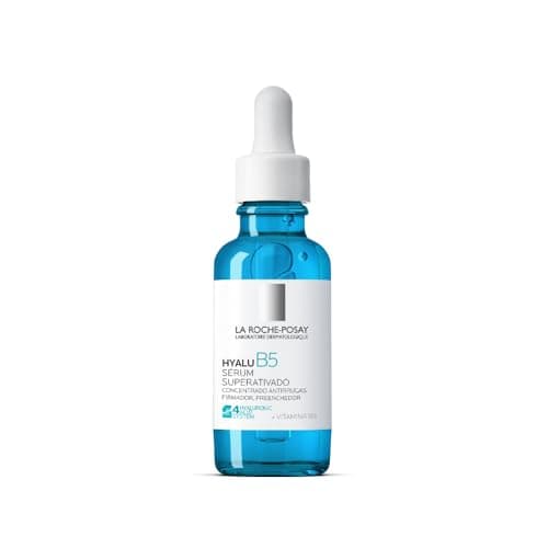 La Roche-Posay, Sérum Facial Antirrugas Reparador Redensificador com Ácido Hialurônico e Vitamina B5 para Rugas e Linhas Finas de Expressão, Hyalu B5, 30ml