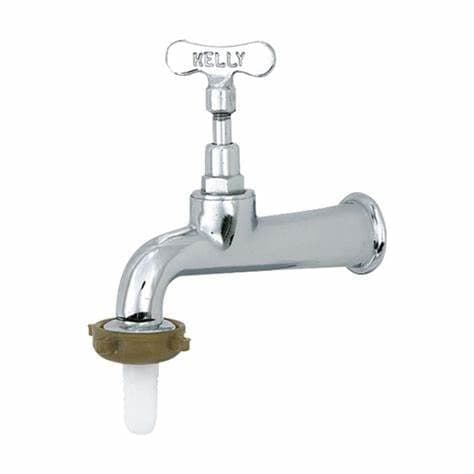 TORNEIRA JARDIM LONGA COM BUCHA COM 1/4 VOLTA - KELLY METAIS