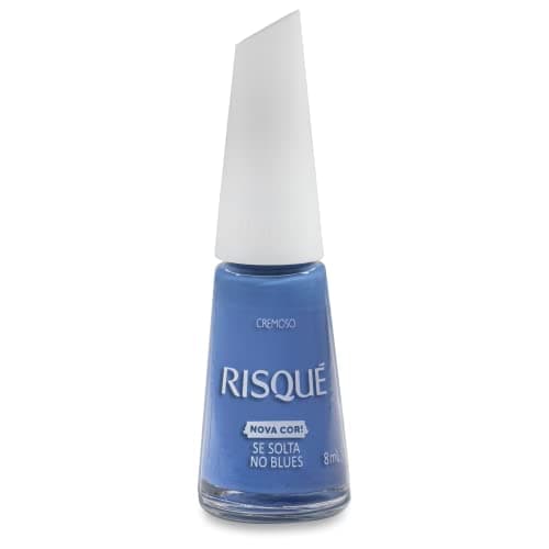 Risqué Esmalte Se Solta No Blues Cremoso 8Ml