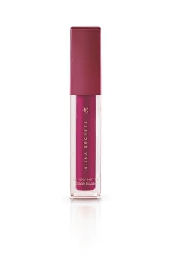 NIINA SECRETS BATOM LÍQUIDO SKINNY MATTE PINK PEÔNIA 5ml