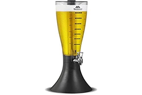 Torre de Chopp Marchesoni Marcbeer Transparente com Preto 3,5 L