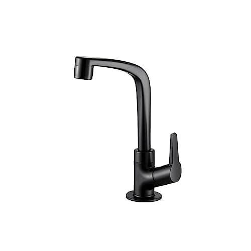 Torneira Plástica Lorenzetti Flatt 1195 F71 de Bancada Preta