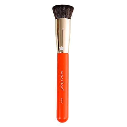 Macrilan Pincel Bt03 Profissional Kabuki Para Base – Linha Beauty Tools
