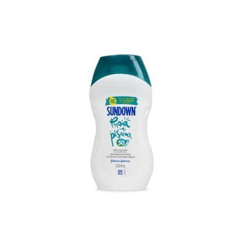 Sundown Protetor Solar Corpo e Rosto Praia e Piscina FPS 50,120ml