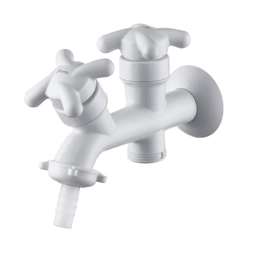 Torneira para Máquina de Lavar Brio Branca