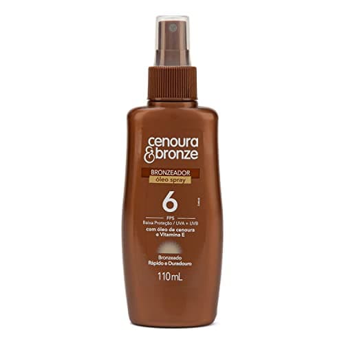 Cenoura e Bronze Óleo Bronzeador Spray Fps6