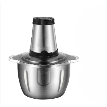 Picador de alimentos 3L Moedor de carne Batedeira elétrica Cozinha doméstica Processador de alho 110v (3L)