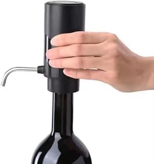 Dispensador Elétrico de Vinho Automático, Aerador Recarregável USB, Decantador Inteligente de Bebidas, Bico Aerador para Garrafa de Vinho e Uísque