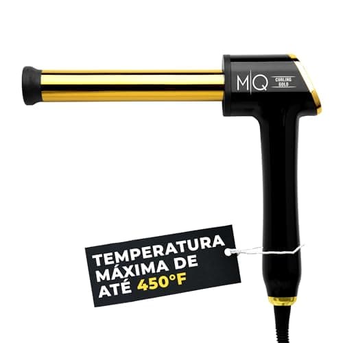 MQ Professional - Modelador de Cachos Profissional Gold Titanium 32mm