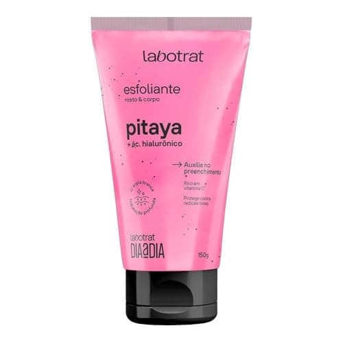 Labotrat “Esfoliante Para O Rosto E Corpo De Pitaya E Ácido Hialurônico Auxilia No Preenchimento E Hidratação Profunda 150G”