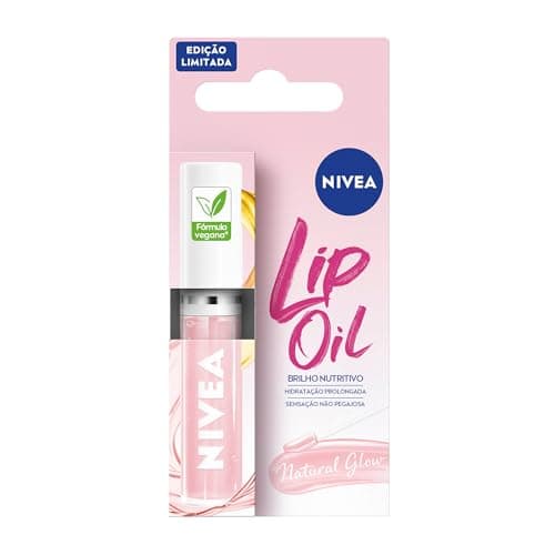 NIVEA Lip Oil Brilho Nutritivo Natural Glow 5,5ml