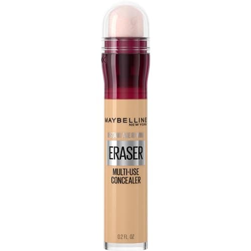 Maybelline NY Instant Age Rewind Corretivo Líquido, Multiuso que Corrige Olheiras e Linhas Finas, Contorna e Ilumina, Alta Cobertura e Fórmula Vegana, Cor 122 Sand, 6ml