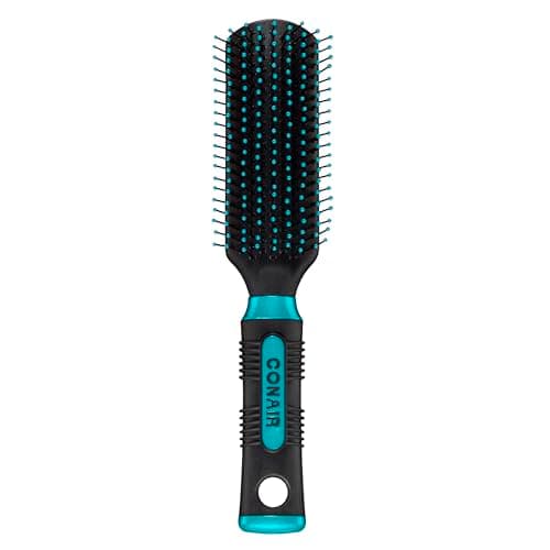 Conair Escova de cabelo desembaraçadora Salon Results – Para homens e mulheres, todos os tipos de cabelo com cerdas de nylon