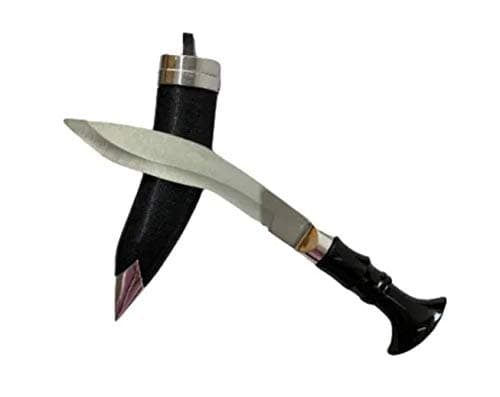 Faca Adaga Kukri Aço Inox Lâmina Curva