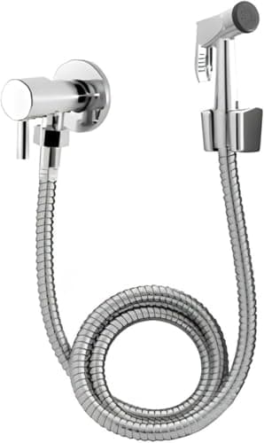 Ducha higiênica em aço inoxidável com sistema de 1/4 volta, design moderno, alta durabilidade