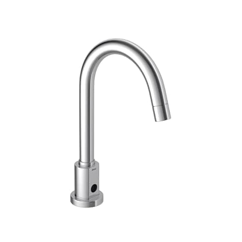 Torneira de mesa com sensor bivolt e a pilha on/off para lavatório Proágua Decalux, Cromado, Deca, 1188.C.ONOF.H2O