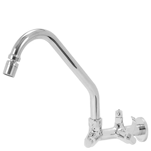 Torneira Cozinha De Parede Clean Com Saída Para Purificador De Agua 1/4 Samer