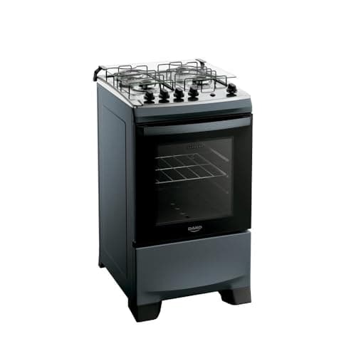 Fogão Supreme Inox 4Q Titanium