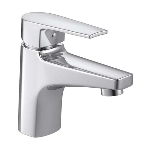Misturador monocomando de mesa cromado para lavatório