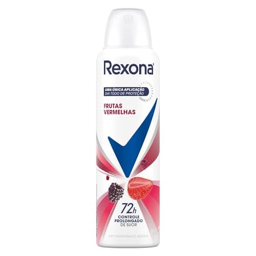 Desodorante Aerosol Rexona Frutas Vermelhas 150ml (A embalagem pode variar)