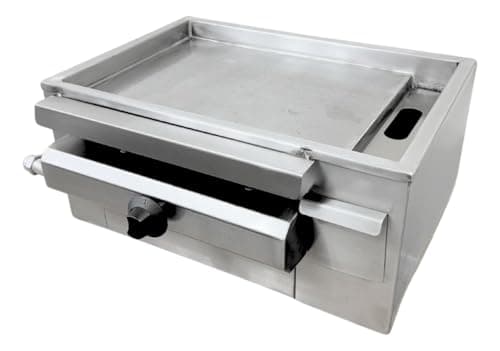 Chapa Profissional Americana Lanche 50cm A Gás Baixa Pressão