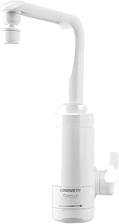 LORENZETTI 7551026 Torneira Elétrica Essence Parede Eletrônica, Branco, 4600W 127V~