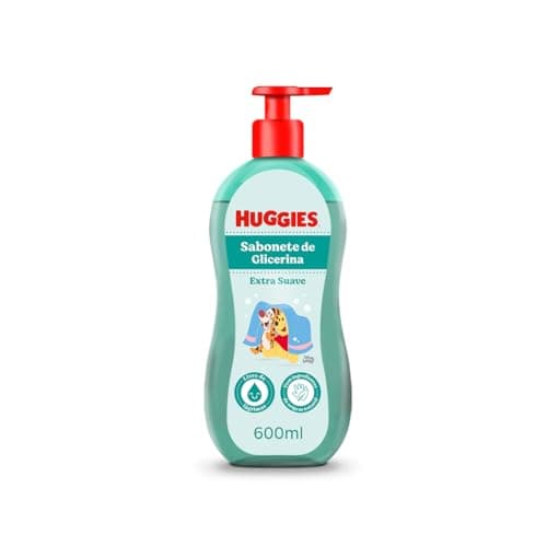 Huggies Sabonete Líquido de Glicerina Extra Suave 600 ml