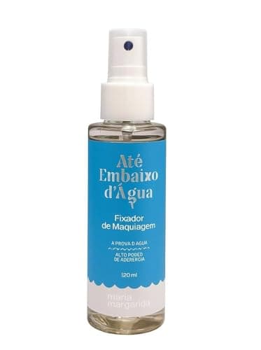 FIXADOR DE MAQUIAGEM ATÉ EMBAIXO D'ÁGUA MARIA MARGARIDA
