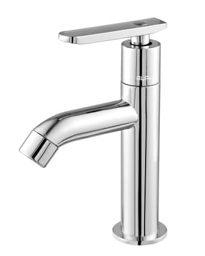 Torneira Lavatório Alta Prática ABS Cromado Pia Mesa ¼ Volta Cor:Cromado