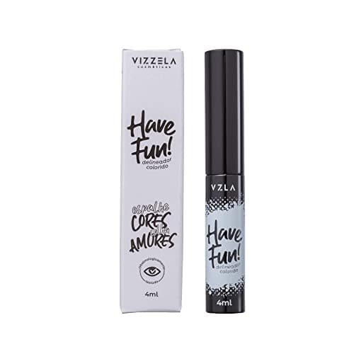 Delineador Colorido Have Fun Vizzela Branco - Vizzela