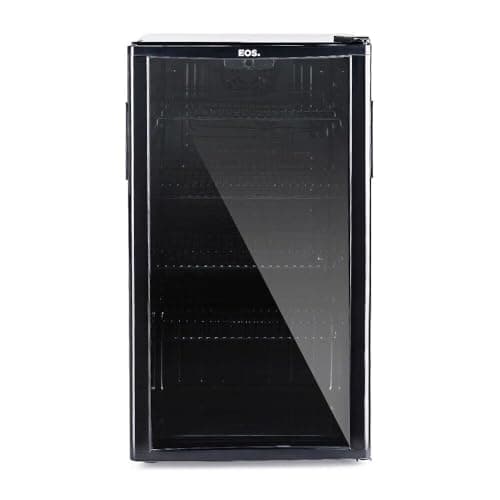 Refrigerador Expositor Vertical Eos 100 Litros Eco Gelo All Black Eev110p 110v
