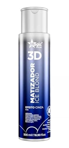 Magic Color Máscara Gloss Matizador 3d Ice Blond Efeito Cinza 500ml - R
