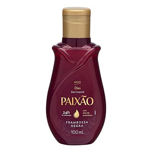 Paixão Óleo Corporal Framboesa Negra Com Ação Desodorante Tamanho: 100 Ml (Pacote De 1)
