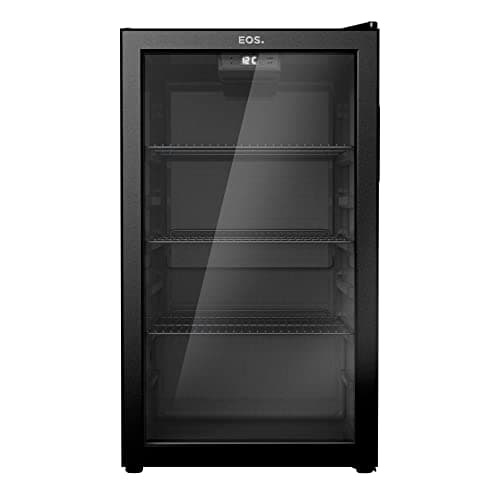 Refrigerador Expositor Vertical Eos Eco Gelo 124l Eev120p Preto 220v