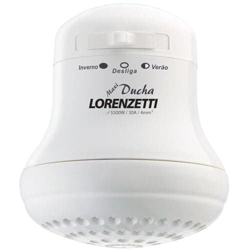 Chuveiro Elétrico Lorenzetti Maxi Ducha Branco 5500W 110V