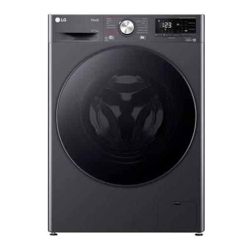 Lava e Seca Smart Lg Vc4 12kg Titanium Com Inteligência Artificial Aidd Cv5012mc4a 220v